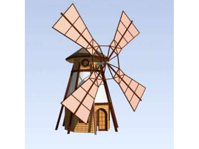 Free Windmill 3D model For Architecture 3Ds Max Model Download